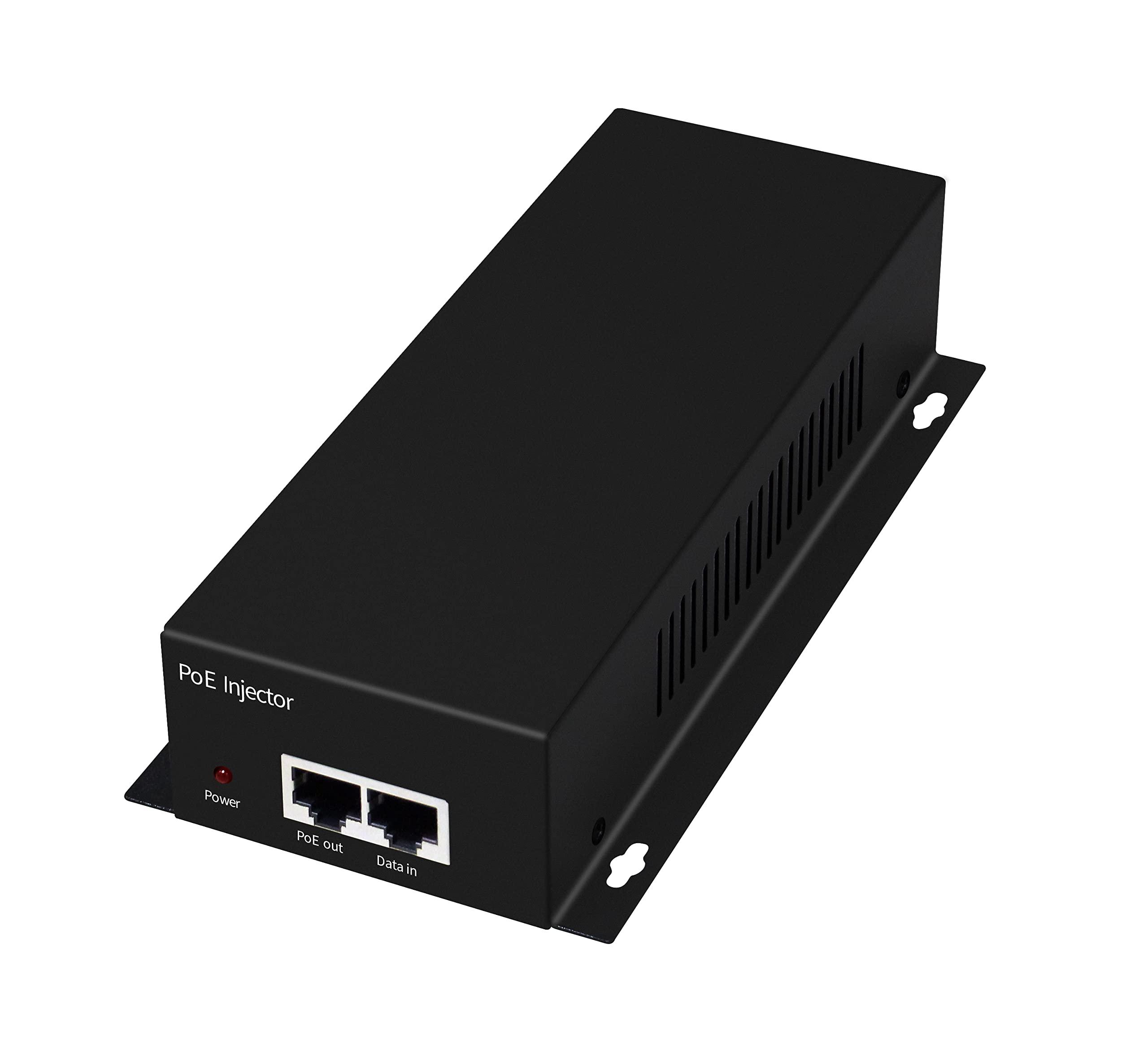 Real HD 90W Gigabit PoE++ Injector Adapter, High Power POE Injector Single Gigabit Port Power Over Ethernet PoE Plus, 802.3af/at/bt - up to 100 Meters (325 Feet)