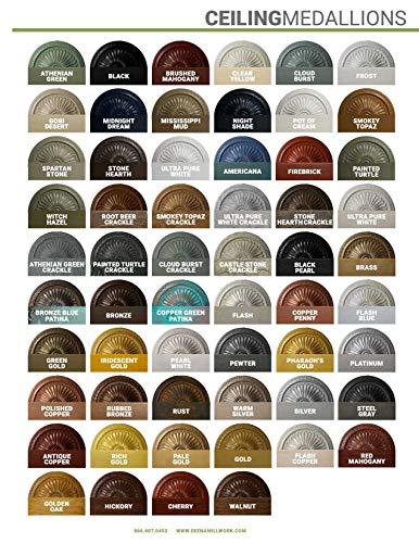 Ekena Millwork Ekena Millwork CM11HE2 Helene Ceiling Medallion, 11 7/8"OD x 3 5/8"ID x 7/8"P, Factory Primed