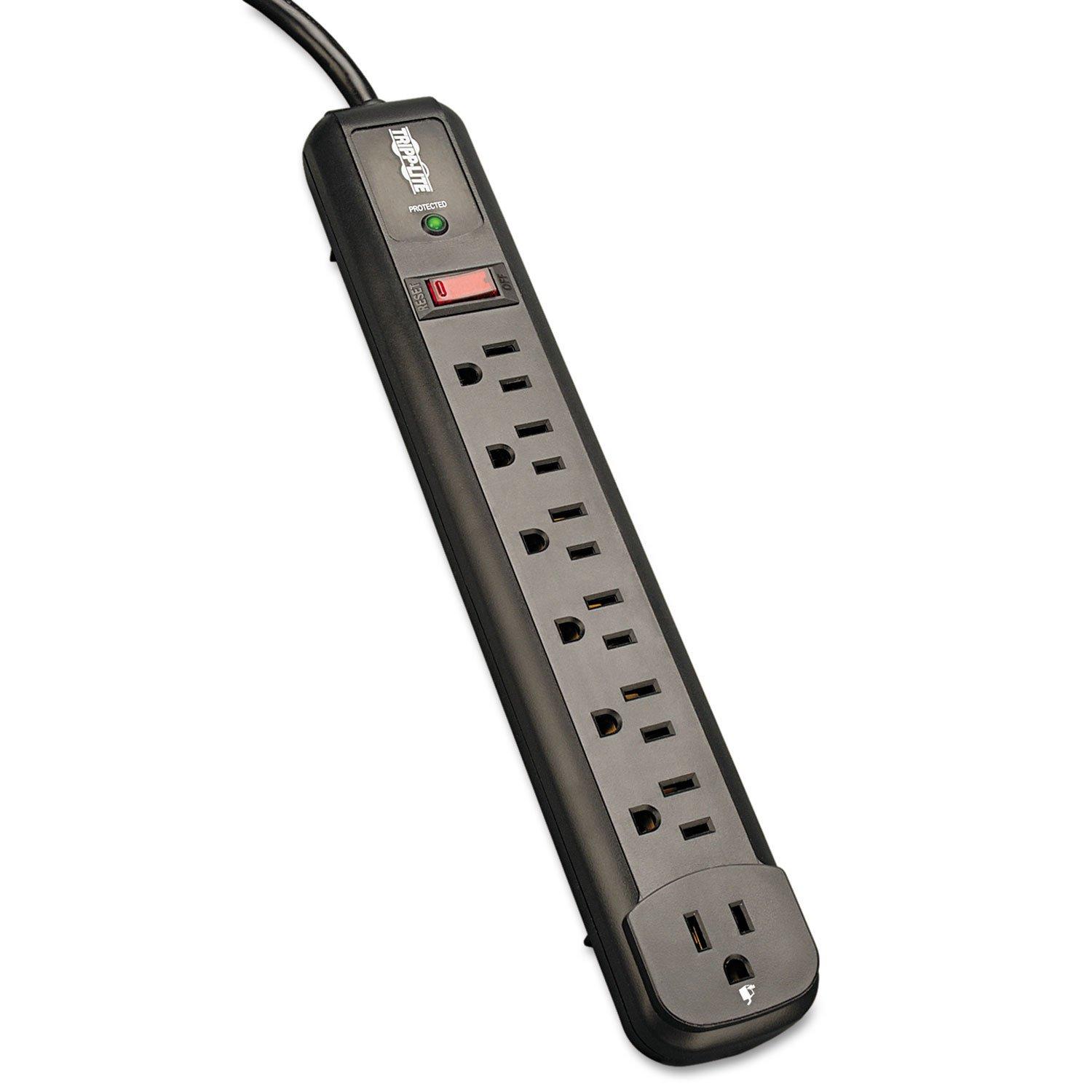 Tripp Lite TRPTLP74RB - Tripp Lite Protect It! TLP74RB 7-Outlet Surge Suppressor