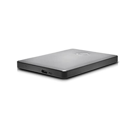 G-Technology G-Technology 5TB G-DRIVE Mobile USB-C (USB 3.1 Gen 1) Portable External Hard Drive, Space Gray - 0G10477-1