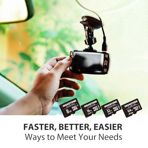 Gigastone GIGASTONE 32GB 10-Pack Micro SD Card, Full HD Video, Surveillance Security Cam Action Camera Drone, 90MB/s Micro SDHC UHS-I U1 C10 Class 10