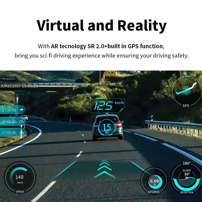 ddpai DDPAI Dash Cam 4K Front 3840x2160, Built in 5G WiFi GPS, 64G Storage Car Dash Camera, No Need Extra SD Card, Sony IMX 415 STARVIS Sensor, Night Vision,G-Sensor, Loop Recording, AR Technology Mini5