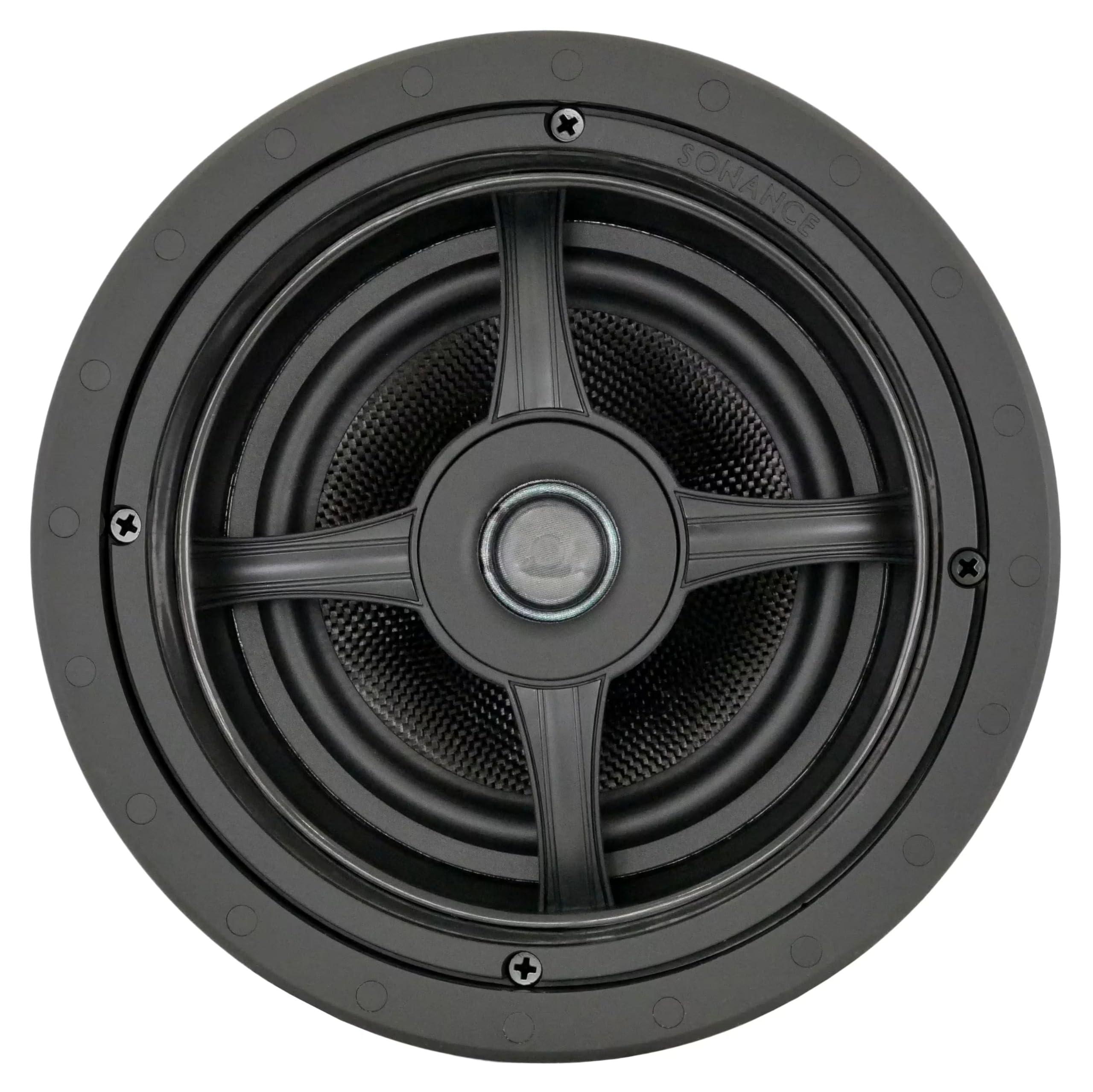 Sonance Sonance MAG6R - 6-1/2" 2-Way in-Ceiling Speakers (Pair) - Black