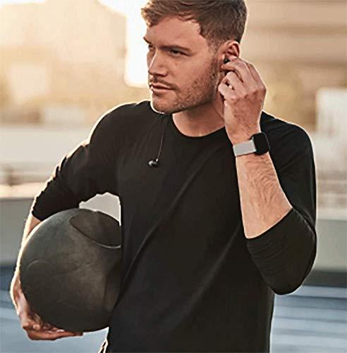 Yuuol Replacement Bands Compatible with Fitbit Versa/Versa 2 / Versa Lite, Silicone Adjustable Classic Accessory Wristband Fitness Straps for Women Men Small and Large