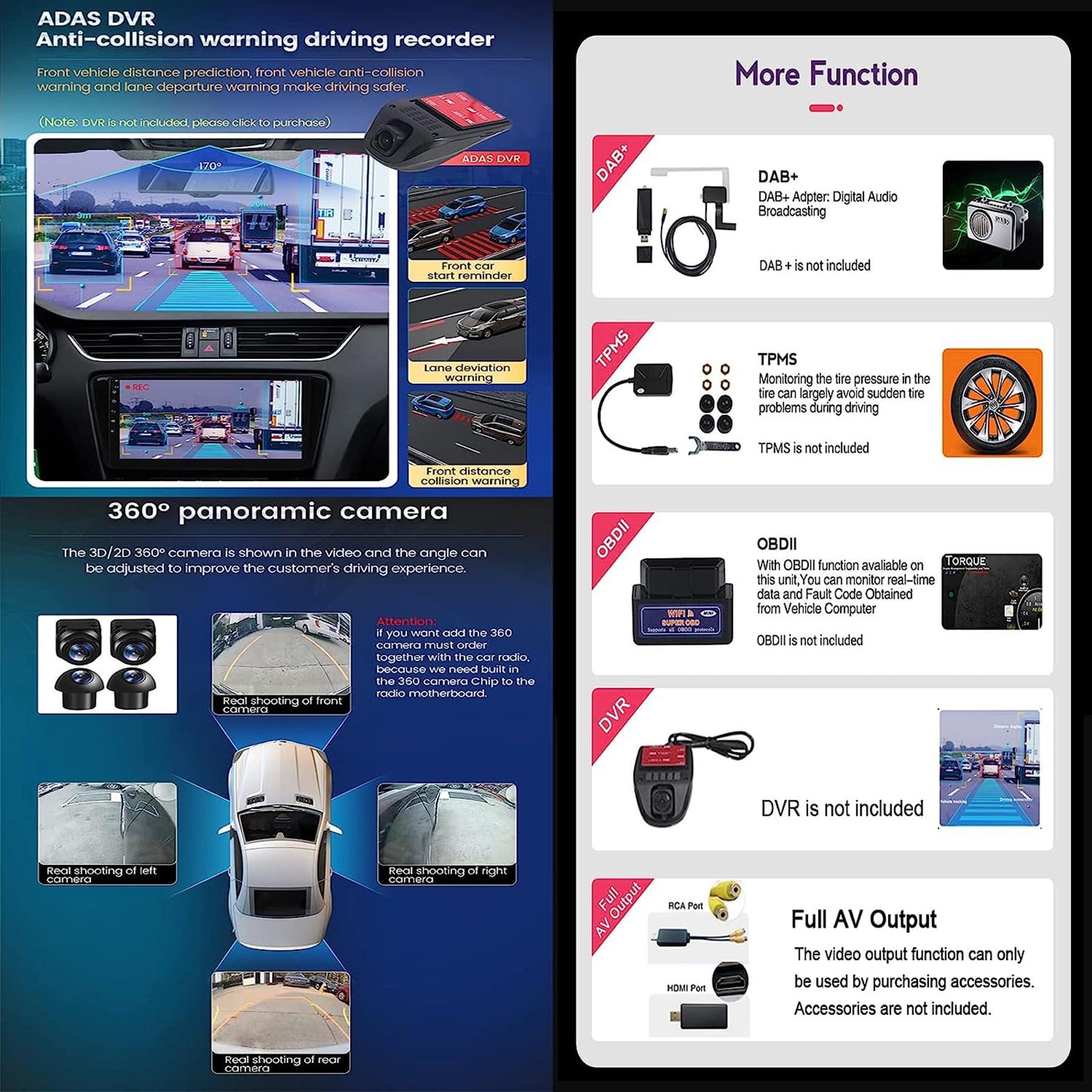 ADMLZQQ ADMLZQQ for Chevrolet Onix 2012-2019 Car Stereo Radio Car-play Android Auto,9 Inch Touch Screen 2 Din GPS Sat Navi Multimedia with Bluetooth 4G+Wifi+Backup Camera+SWC+Mirror Link,Y3 4+64g