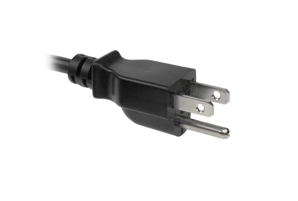 SF Cable SF Cable 6ft Standard Computer Power Cord NEMA 5-15P to IEC 320 C13-18 AWG Replacement AC Power Cable for PC or Monitor - 125V, 10A, Yellow