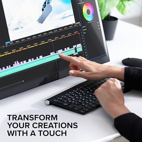 ALOGIC ALOGIC Clarity Max Touch 32" UHD 4K Monitor with USB-C Power Delivery, Webcam and Touch Screen | 4k Monitor | 65W Power Delivery | 8MP Smart Webcam