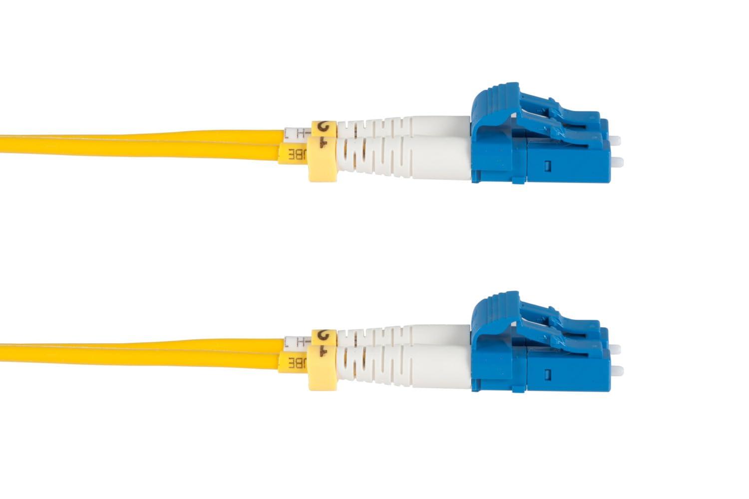 CablesAndKits CablesAndKits - 0.6m LC-LC OS2 Premium Singlemode Duplex 9/125 LSHZ Corning Fiber Optic Cable, Lifetime Wty