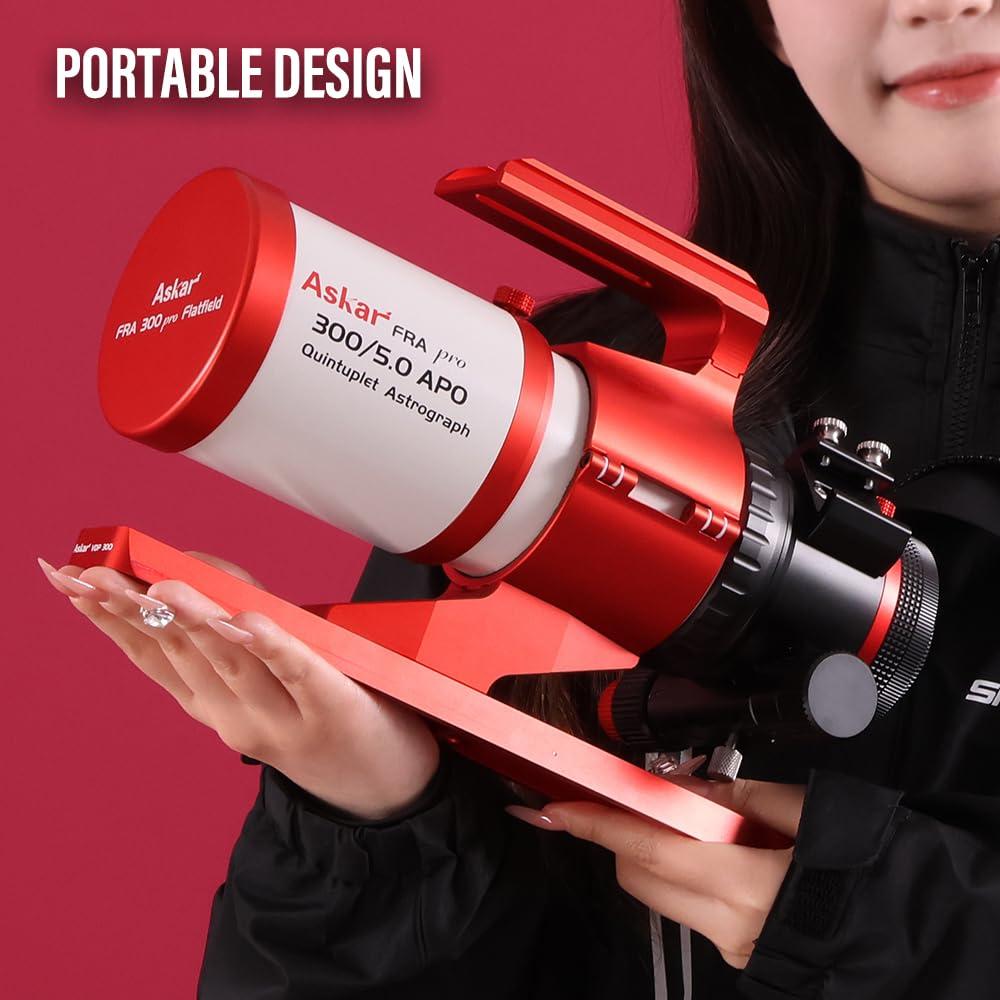 Askar Askar FRA300PRO Telescope, F5,60mm Aperture,Quintuplet Fully Air-Spaced Petzval APO Astrograph,ED Glass Refractor OTA for Astrophotography and Visual Astronomy