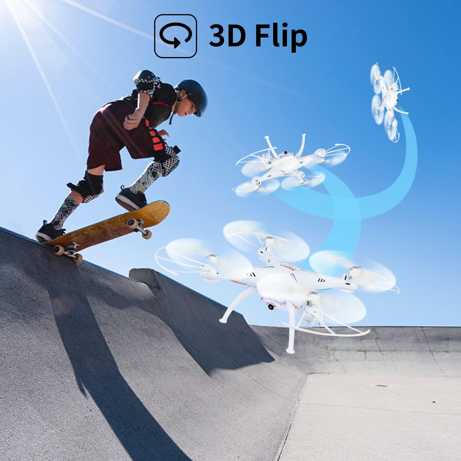 Cheerwing Cheerwing Syma X5SW-V3 WiFi FPV Drone with Camera, 4pcs 650mAh Batteries and 4-in-1 Charger