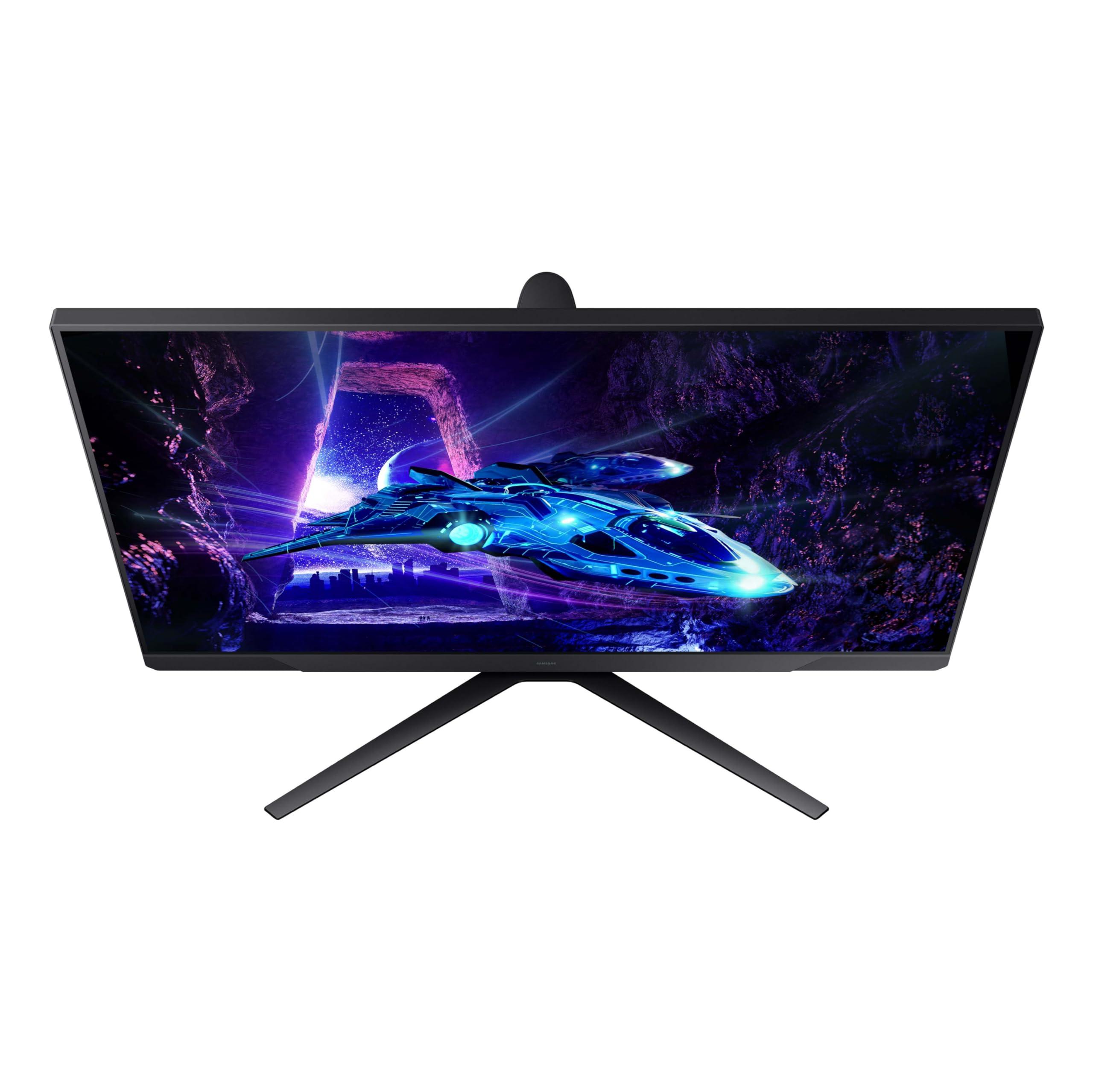 SAMSUNG SAMSUNG 32-Inch Odyssey G3 (G30D) Series FHD Gaming Monitor, 1ms, 180Hz, AMD FreeSync, Adjustable Stand, Black Equalizer, Virtual Aim Point, Eye Saver Mode, Flicker-Free, LS32DG302ENXZA, 2024