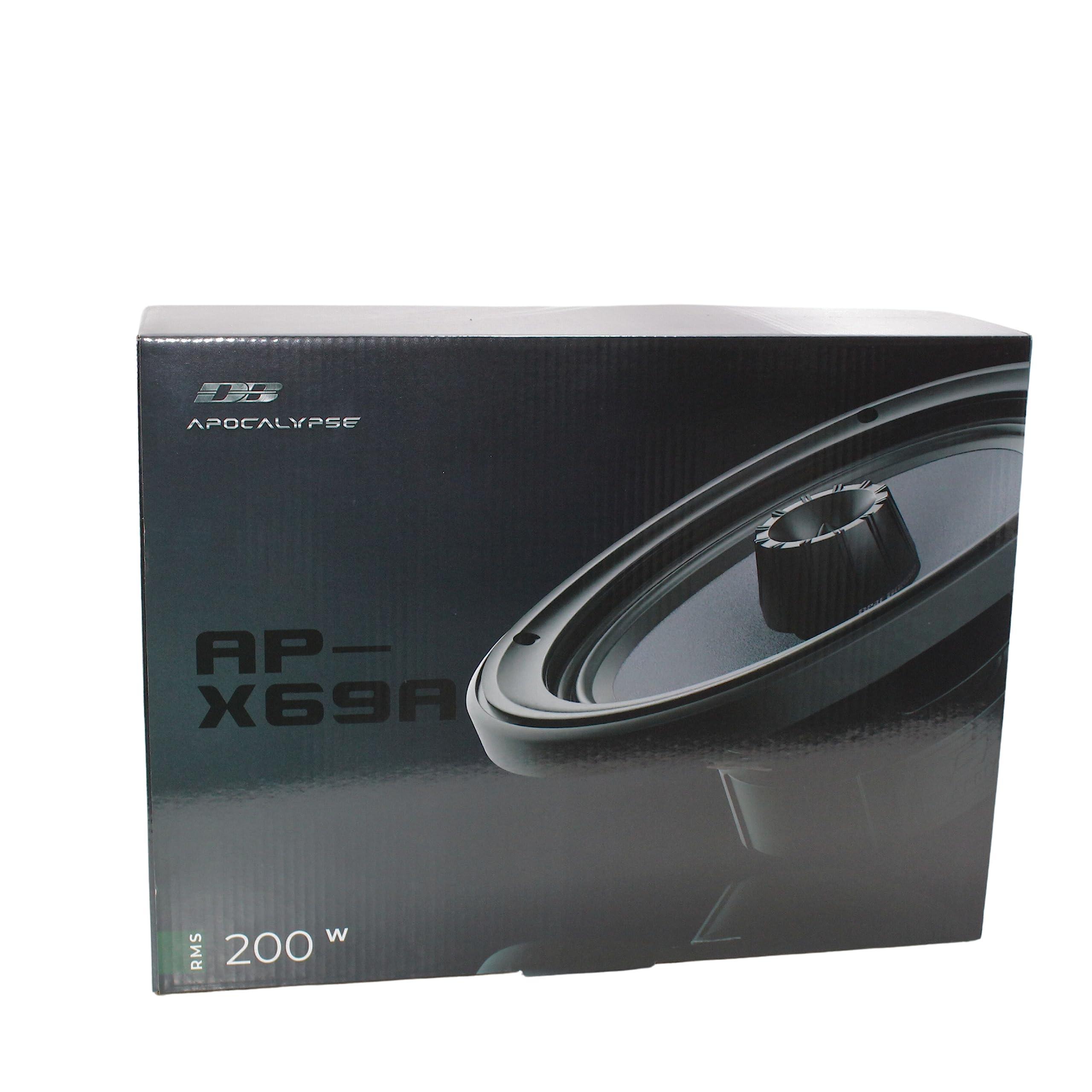 Deaf Bonce Deaf Bonce Apocalypse 6X9 Coaxial 200W RMS 4-Ohm Speakers W/Grills/AP-X69A