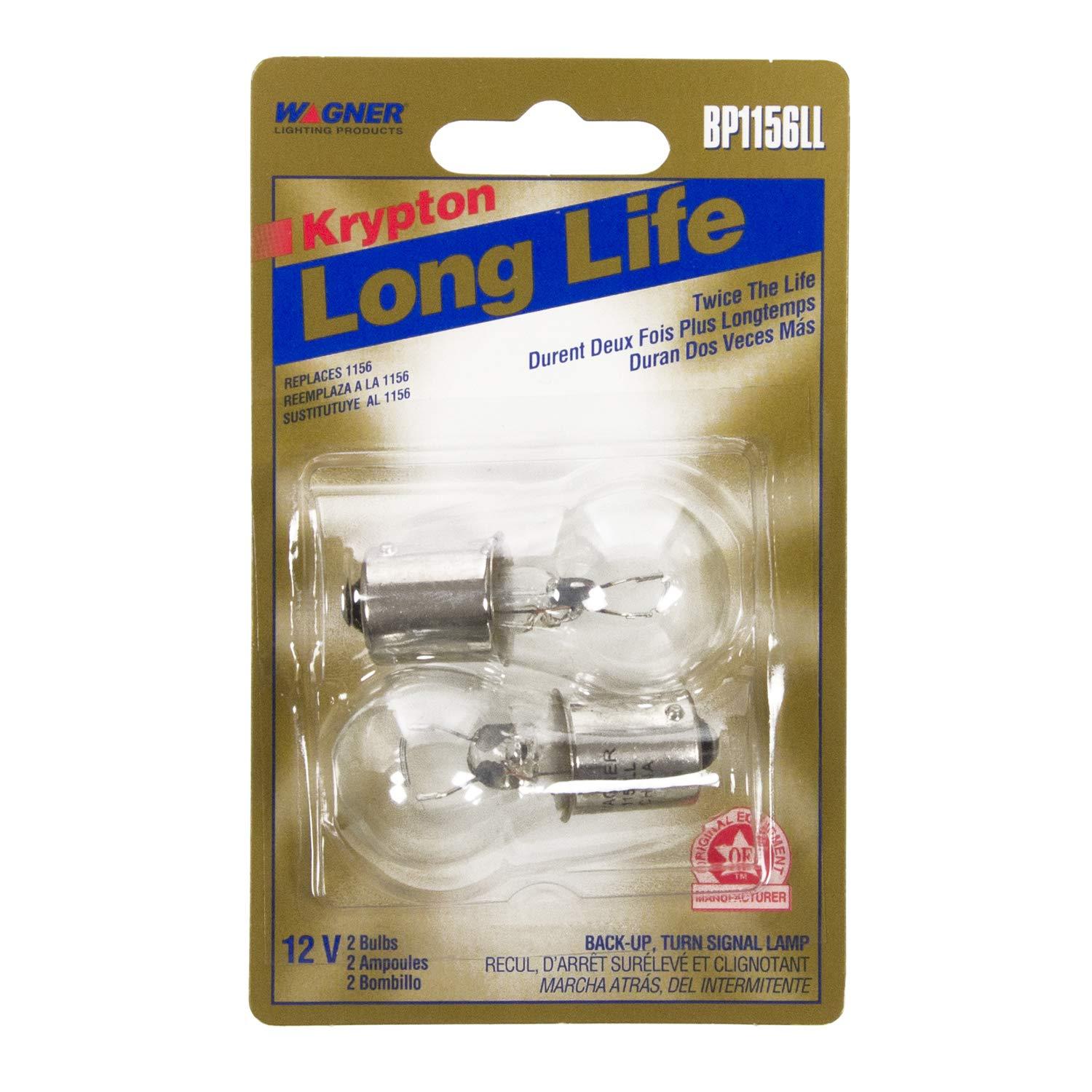 Wagner Lighting Wagner Lighting BP1156LL Long Life Multi-Purpose Light Bulb Card of 2