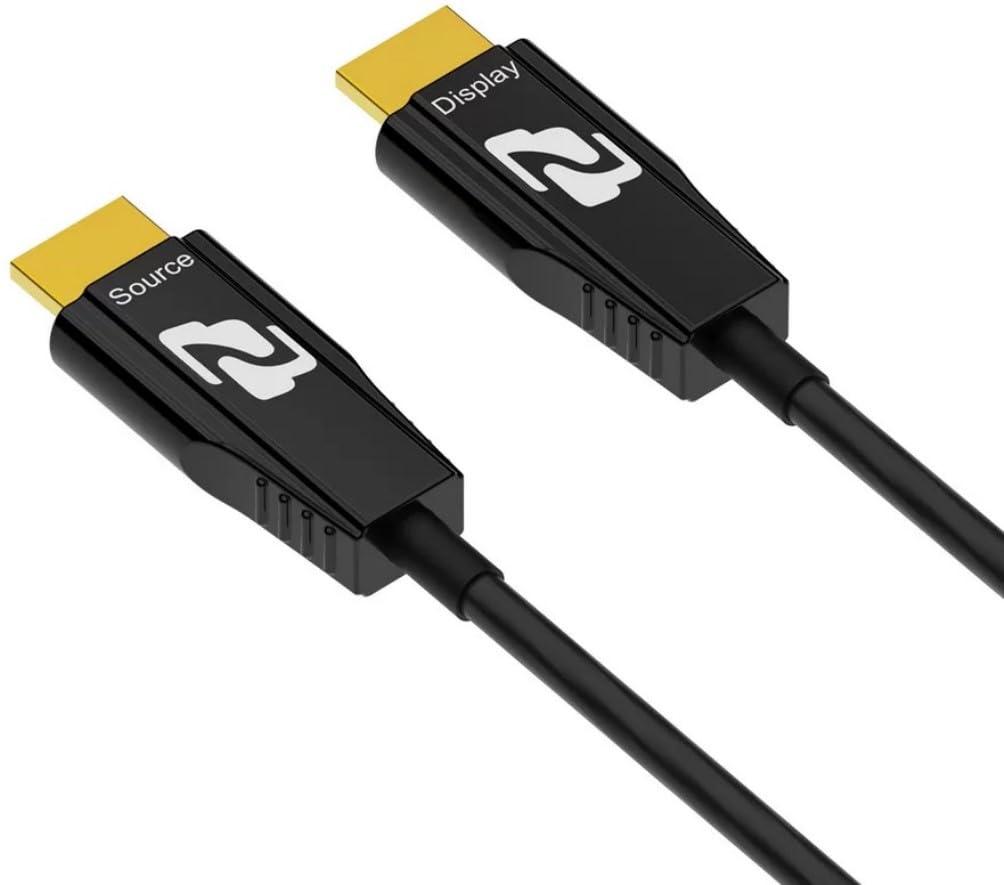 BZB GEAR BZB GEAR 8K Ultra HD HDMI 2.1 48Gbps Active Optical Cable - 75m/250ft - BG-CAB-H21A75