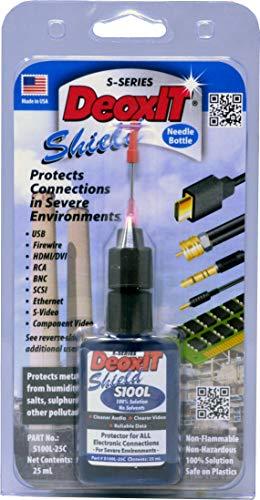 CAIG LABORATORIES CAIG Laboratories DeoxIT Shield S100L-25C Precision Needle Applicator, Contact Protector/Sealant for Severe Environments, 25 mL, Pack of 1