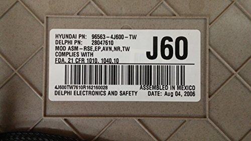 HYUNDAI HYUNDAI Genuine 96563-4J600-TW DVD Monitor Assembly, Rear