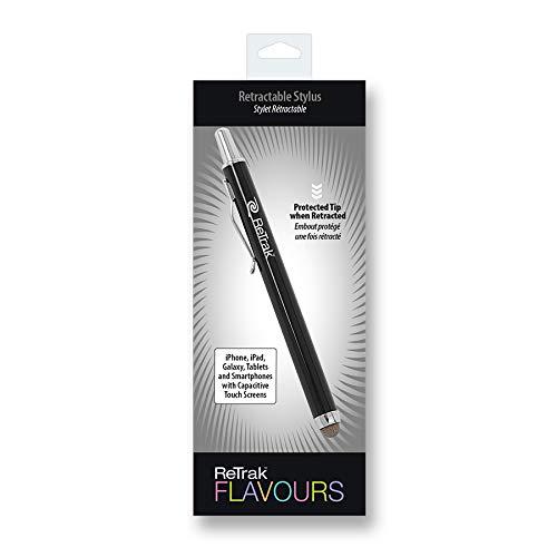 ReTrak ReTrak Retractable Stylus, Black (ETSTYLUSBLK)