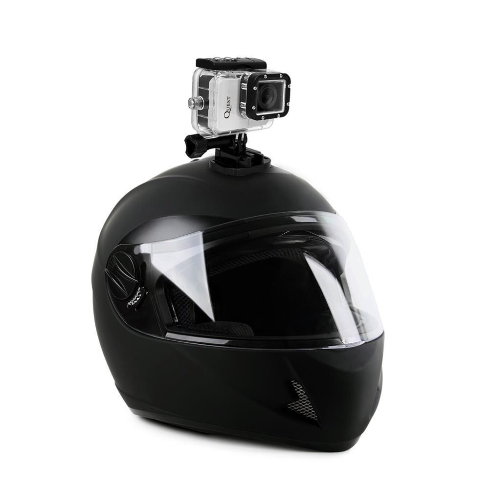 Sound Around Sound Around Gear Pro Quest Wi-Fi Action Cam, Full HD Hi-Resolution 1080p Video, 16 Mega Pixel Camera, 2.0\'\' LCD Display, Wireless Remote, Free Downloadable App, Waterproof Case, Black, (GDV995BK)