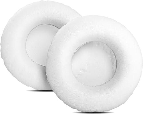 MinHutYa 1 Pair of Replacement Ear Pads Cushion Earpads Compatible with Sony MDR-ZX330BT MDR-ZX300 MDR-ZX310 Headset (White)