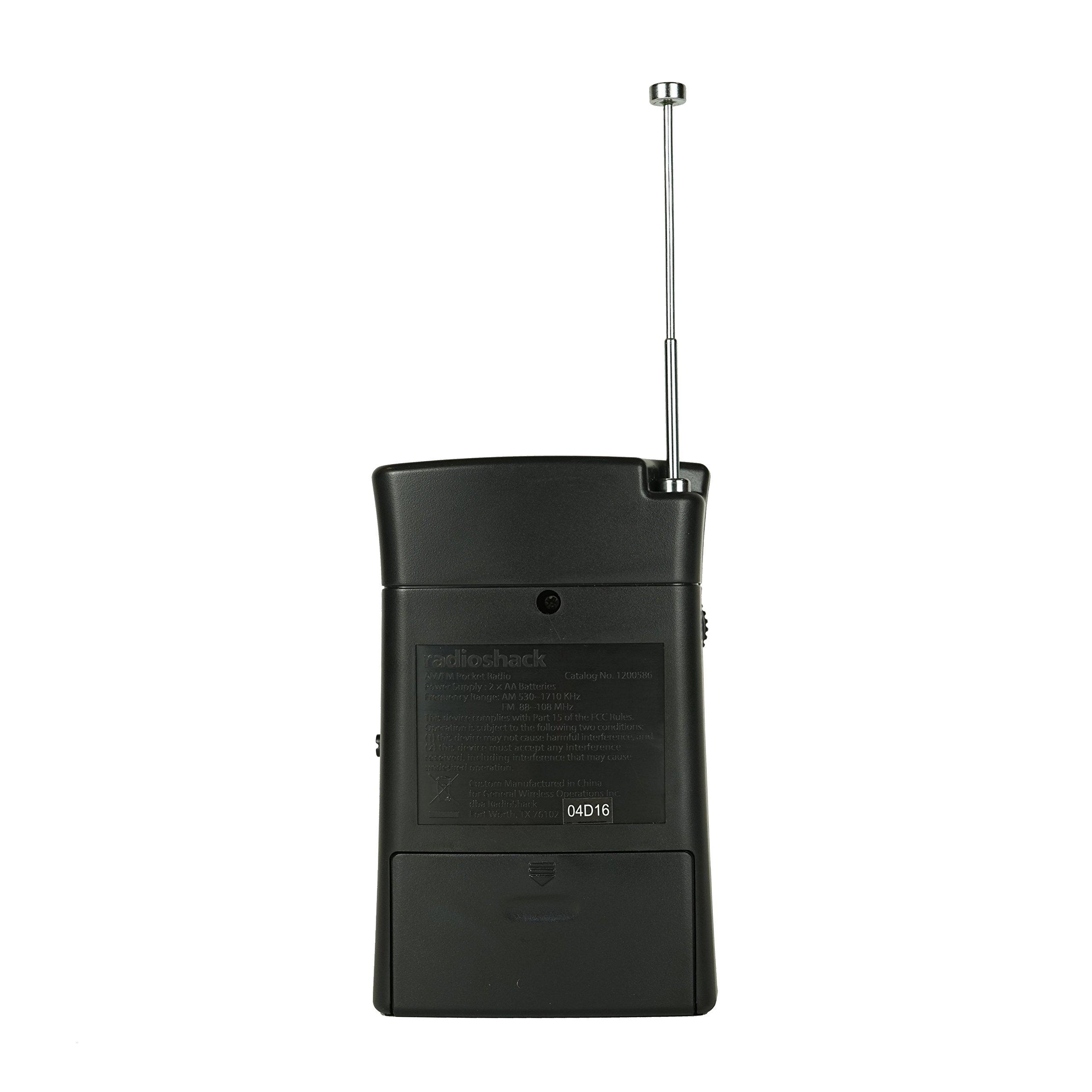 RadioShack RadioShack Analog AM/FM Pocket Radio