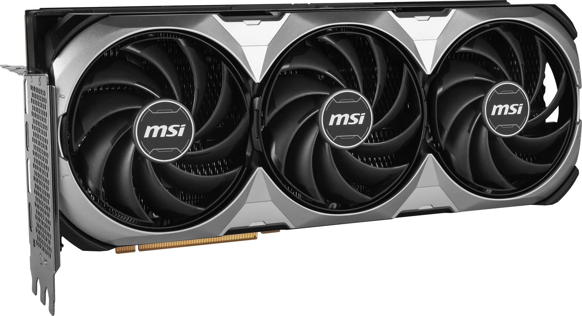 MSI MSI GeForce RTX 4080 Super 16GB Ventus 3X OC Graphics Card - 16 GB GDDR6X (23Gbps / 256 Bits), PCIe 4.0-3 x Fans TORX 4.0 - HDMI 2.1a, DisplayPort 1.4a