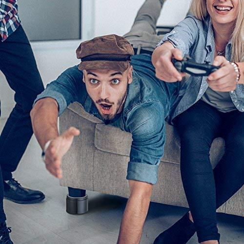 iPrimio iPrimio Bed Risers - Round, 3 Inch Lift, Heavy Duty, 6 Pack, Up to 10000lbs - Bed Raising Blocks, Furniture Risers - Safe, Sturdy Bed Lifts for College Dorm Rooms, Couches, Tables, Desk Riser