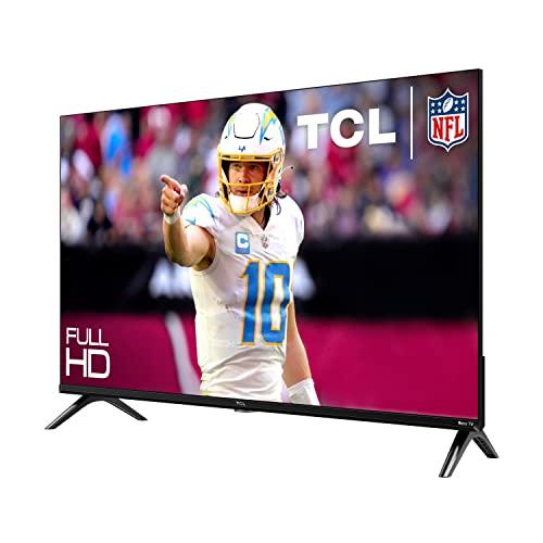 TCL TCL 32-Inch Class S3 1080p LED Smart TV with Roku TV (32S350R, 2023 Model), Compatible with Alexa, Google Assistant, and Apple HomeKit Compatibility, Streaming FHD Television,Black
