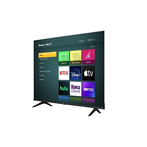 Hisense Hisense 43-Inch Class R6090G Roku 4K UHD Smart TV with Alexa Compatibility (43R6090G, 2020 Model)