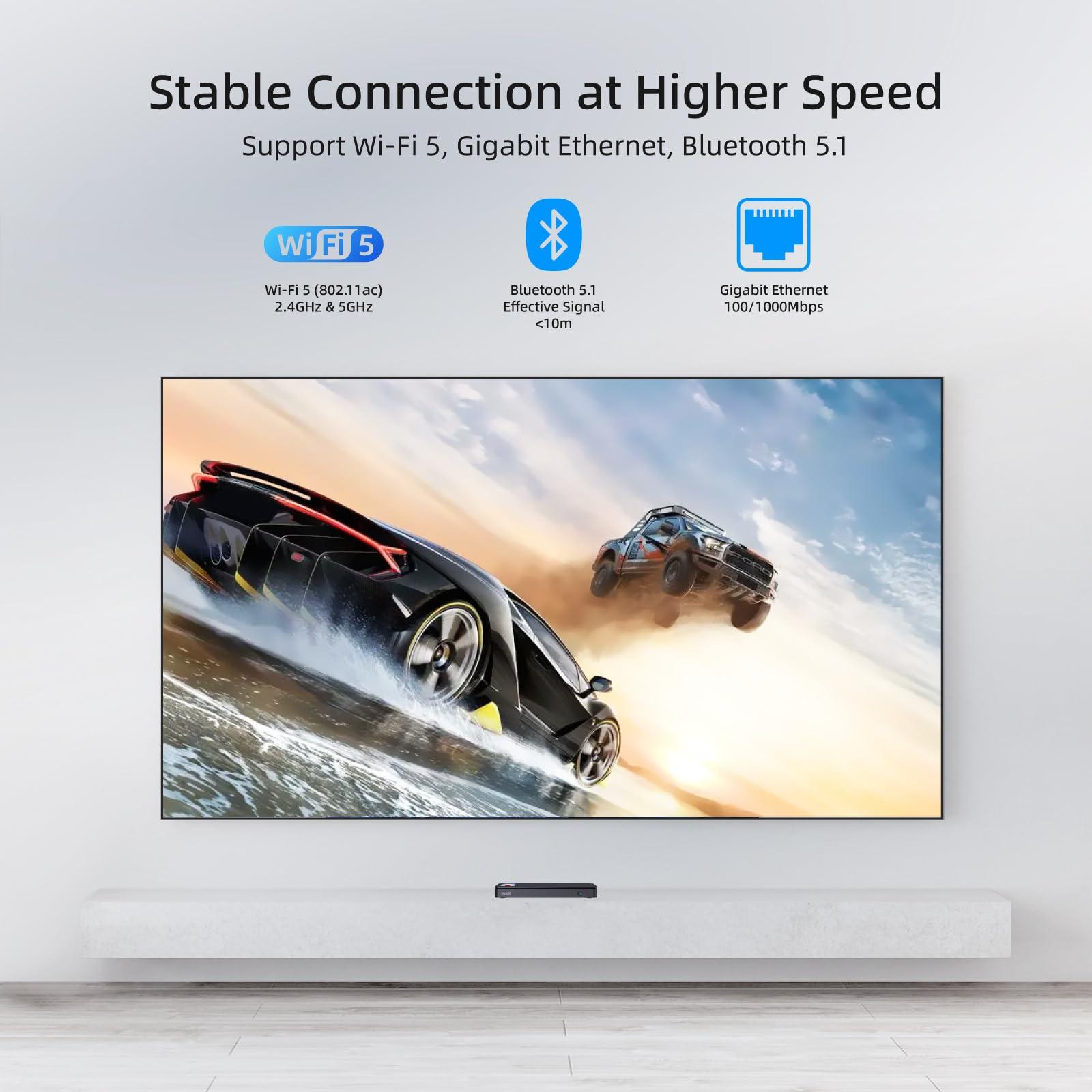 MeLE MeLE Overclock4C Mini PC, 12th Alder Lake-N100(up to 3.4GHz,4C/4T), 16GB DDR4 512GB Micro Desktop Computer, 4K Triple Display, All-in-one USB-C, USB3.2/WiFi/BT/Ethernet on Business Home Office