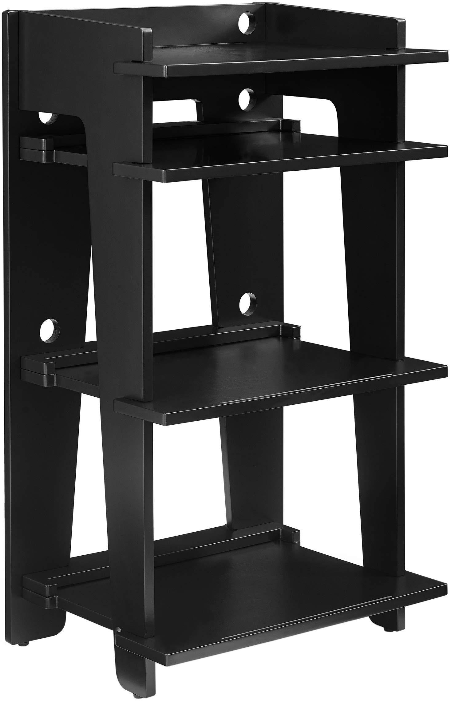 Crosley Furniture Crosley Furniture Soho Record Player Stand, Media Console with Vinyl Storage, Modern Home Organizer, Black
