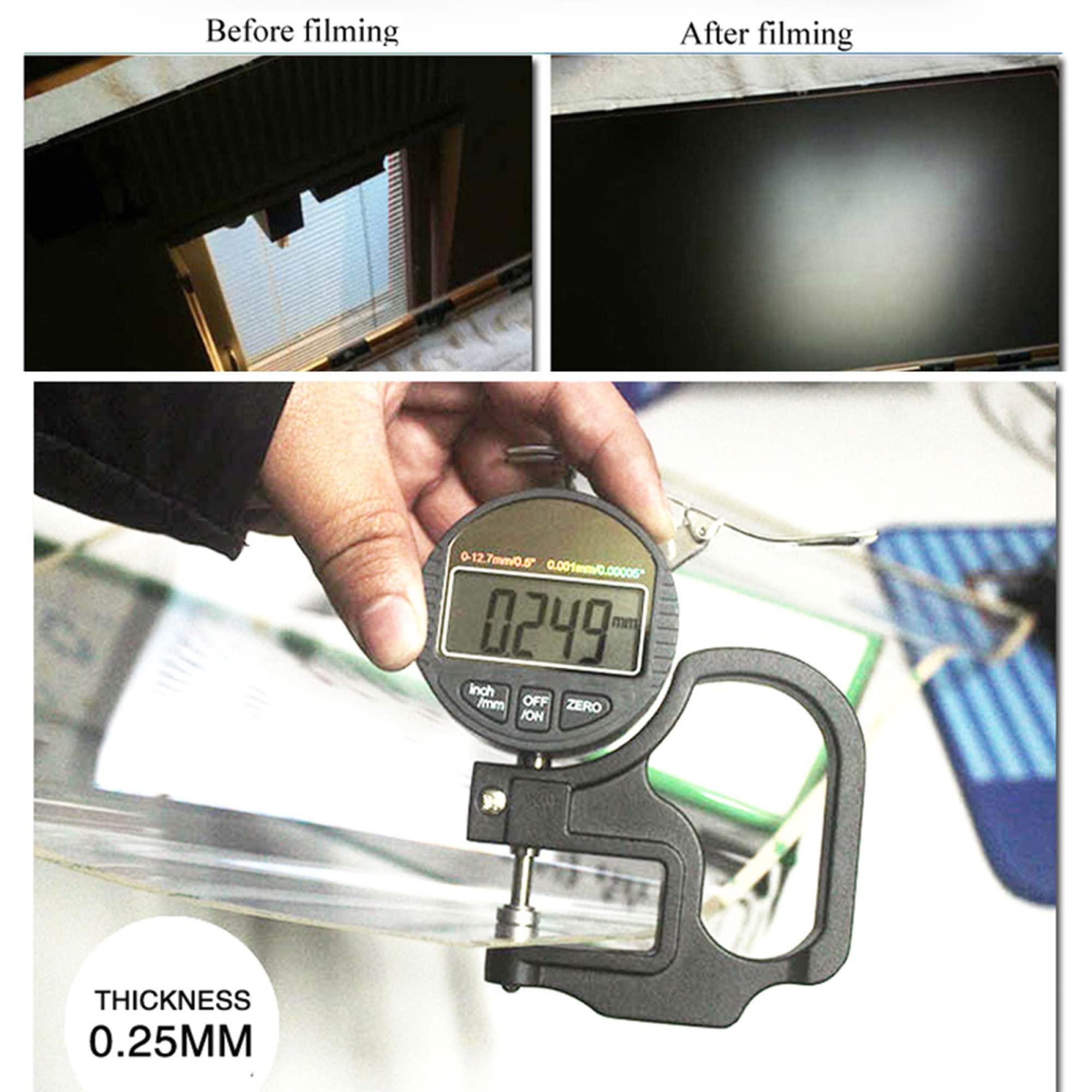 XRRX XRRX Anti Glare Film for 50-75 Inch TV Screen Protector, LCD Display Protector Film, Anti Blue Light/Anti- Radiation/Anti-Fingerprint Film, for All Brands / 65in1440x809mm