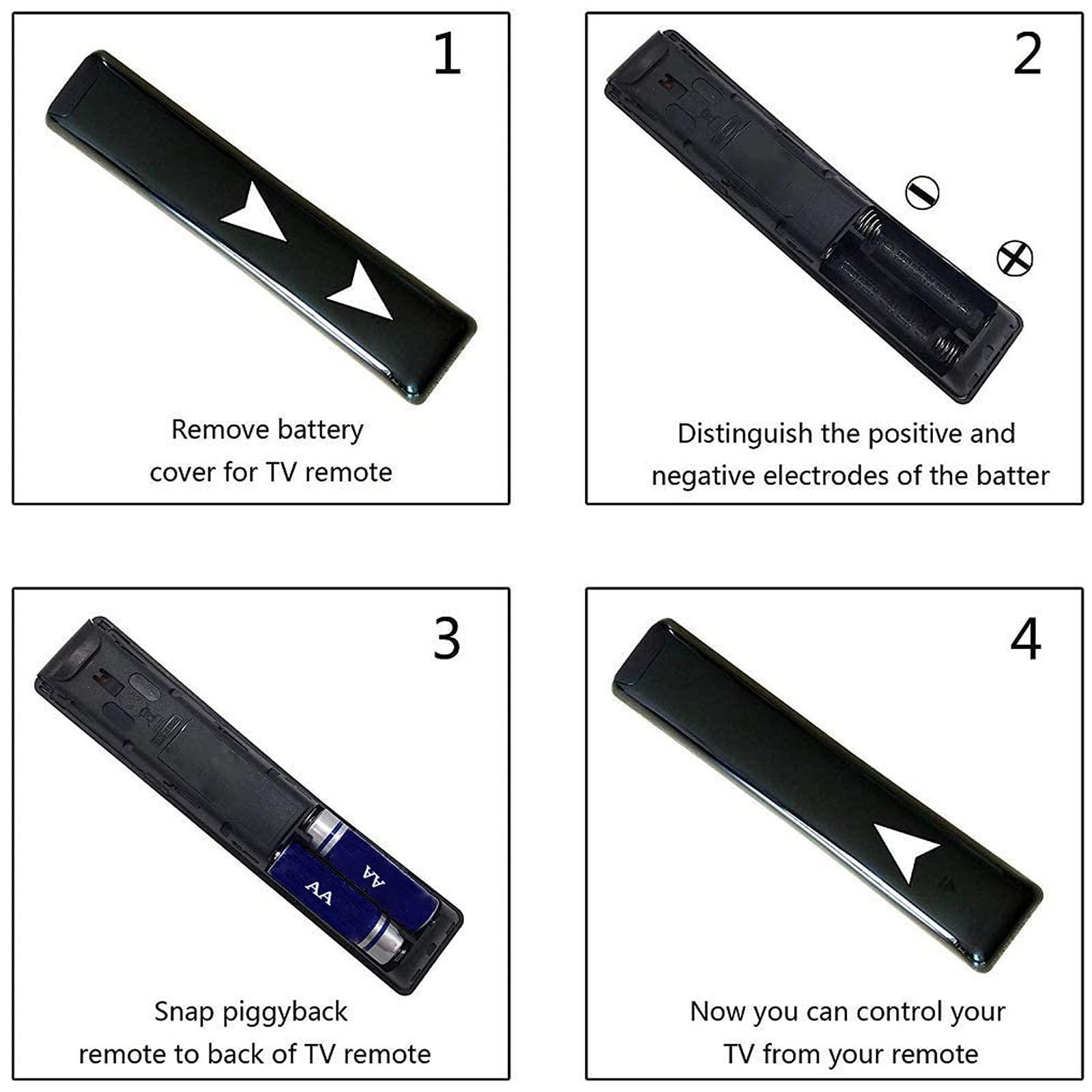 EONCHARM EONCHARM Universal Remote Control Compatible for Samsung Smart-TV LCD LED UHD QLED 4K HDR TV Remote, with Netflix and Prime Video Buttons