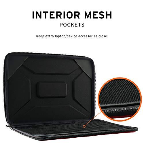 URBAN ARMOR GEAR URBAN ARMOR GEAR UAG Small Sleeve for 8-11-ich Devices Rugged Tactile Grip Weatherproof Protective Slim Secure Laptop/Tablet Sleeve, Magma