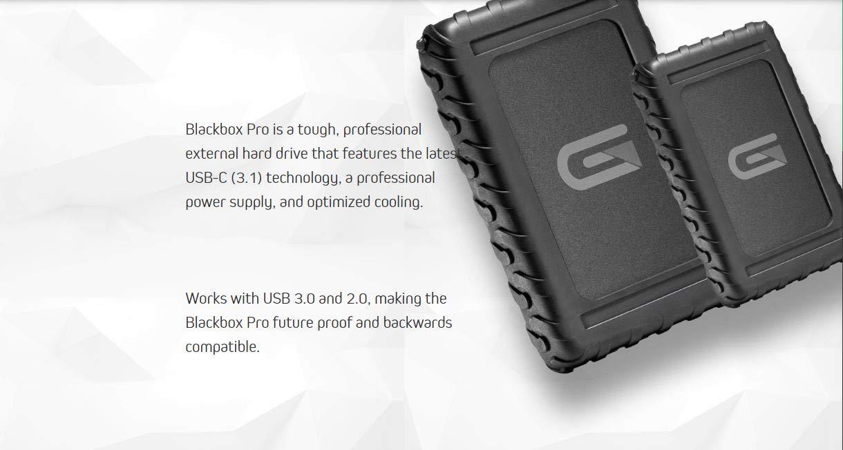 Glyph Production Technologies Glyph Blackbox Plus 1TB, 5400RPM Bus-powered, USB-C (3.1,Gen2)