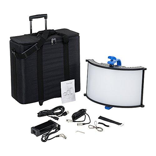 Fotodiox Fotodiox Pro Factor Radius 1 Wide Angle Light - 1x2 ft Curved Bicolor Dimmable Studio Light