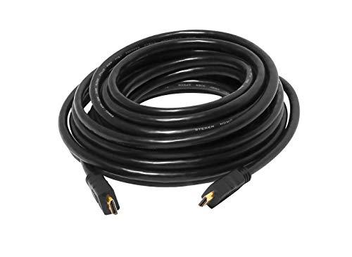 Calrad Steren 517-312BK 12-Feet High-Speed HDMI Cable, Supports an Audio Return Channel, 18Gbps High Video Bandwidth
