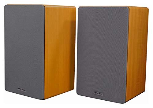 Rockville Rockville (2) RockShelf 64C 400w Wood 6.5"" Home Theater Bookshelf Speakers/4 Ohm (ROCKSHELF 64C V2)
