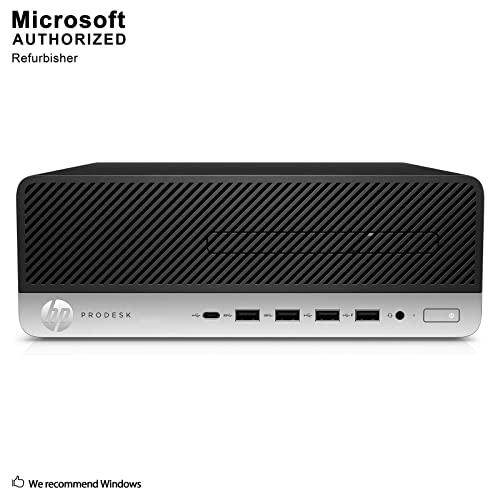 HP HP ProDesk 600 G3 Small Form Factor Business Desktop PC Computer - Intel i5-7500 - 8GB Memory - 256GB SSD - DVDRW - Windows 10 PRO 64-Bit (Renewed)