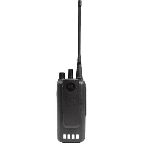 Motorola Solutions 2 x Motorola CP100D Analog UHF Portable Two Way Radio with Display and Limited Keypad, 16 Channel, 4 Watt (403-480MHz) - 2 Pack Bundle