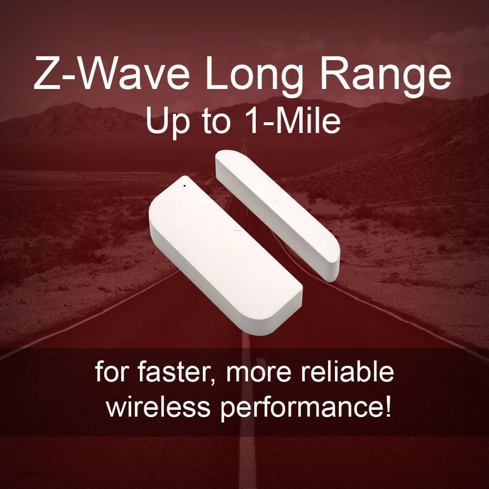 HomeSeer HomeSeer DS100 G8 Door & Window Sensor - 800 Series Long Range Z-Wave, Smart Home Compatible with HomeSeer, Hubitat, Smartthings & Home Assistant