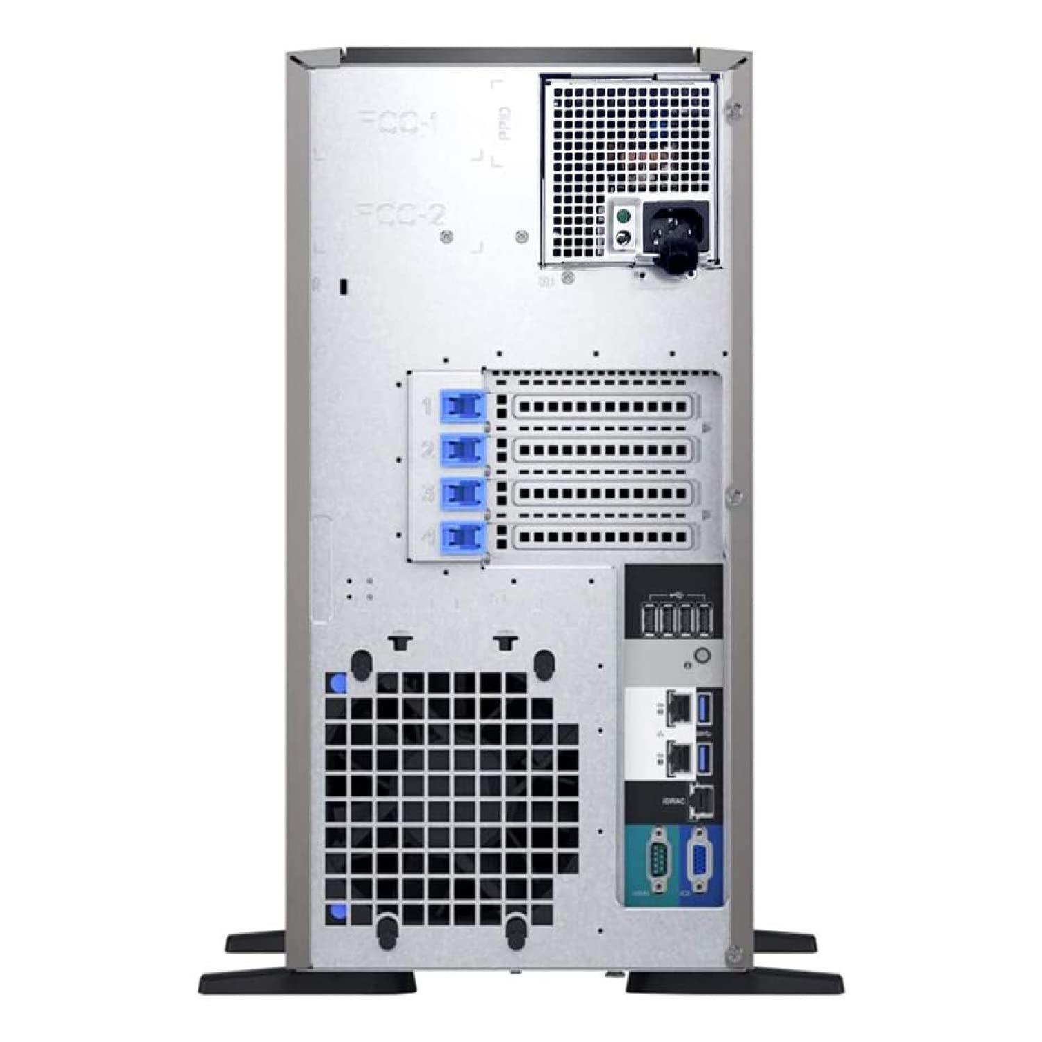 Dell Dell PowerEdge T340 Tower Server Bundle with 16GB USB Flash Drive, Intel Xeon E-2124 Quad-Core 3.3GHz, 16GB DDR4, 2TB SSD, RAID, iDRAC9, Single PSU (Renewed)