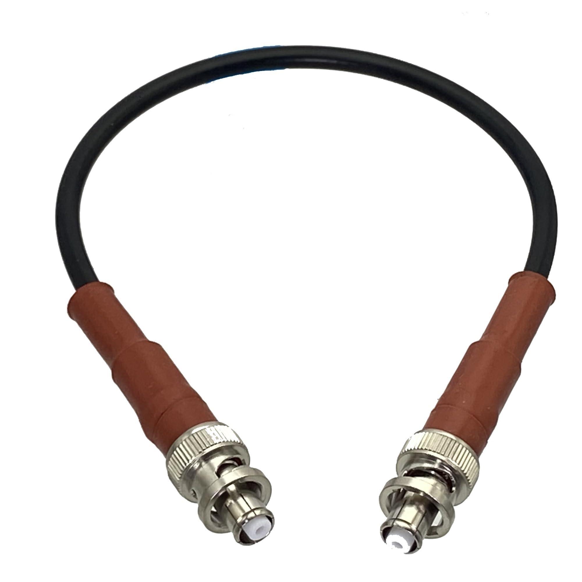 ZGYDNM ZGYDNM 1Pcs RG58 SHV 5000V 5KV RP-BNC Male Jack to RPBNC Male Jack High Voltage Connector RF Coaxial Jumper Pigtail Cable 12inch~10M (Color : 6FT)
