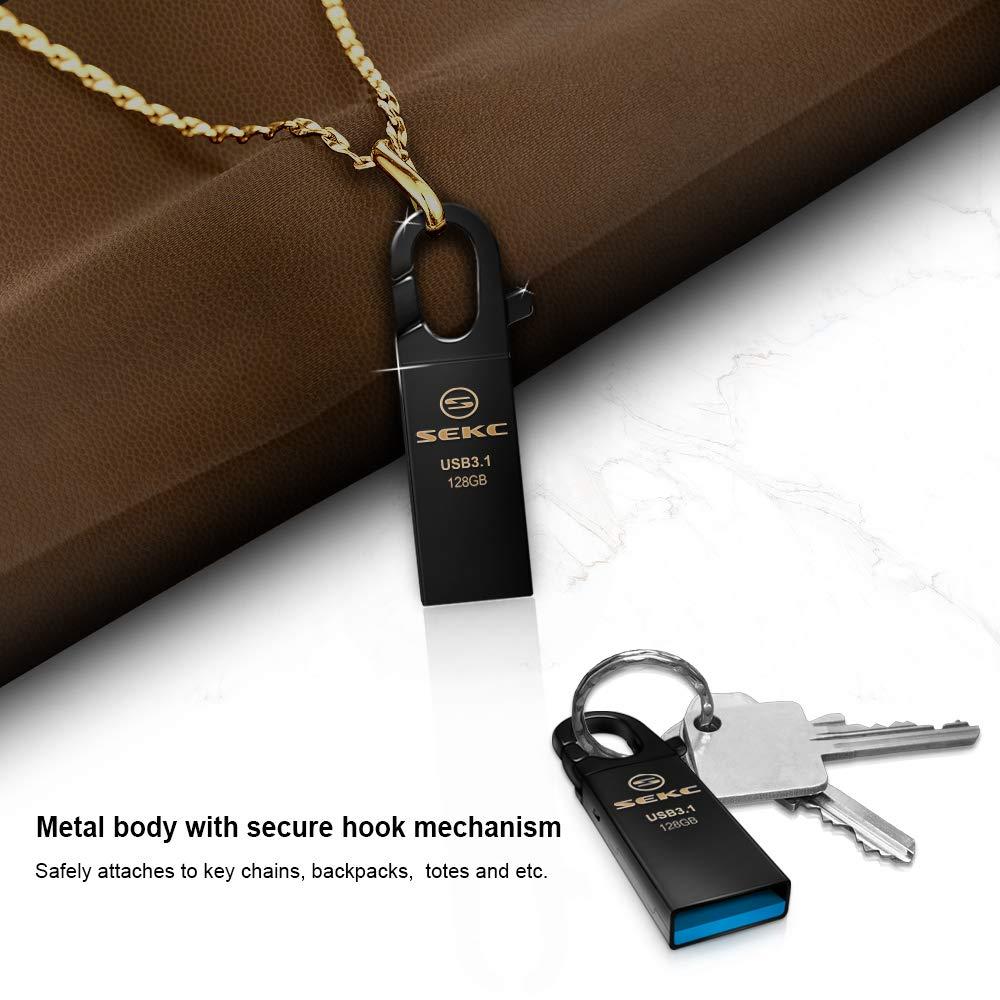 SEKC SEKC 128GB USB 3.1 Hook Memoria Flash Drive - SDM32128G