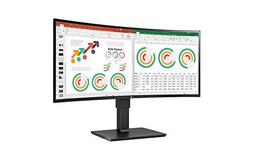 LG LG 34BN770-B 34" 21:9 QHD UltraWide HDR10 IPS Monitor, Built-In-Speakers, TAA Compliant, Black
