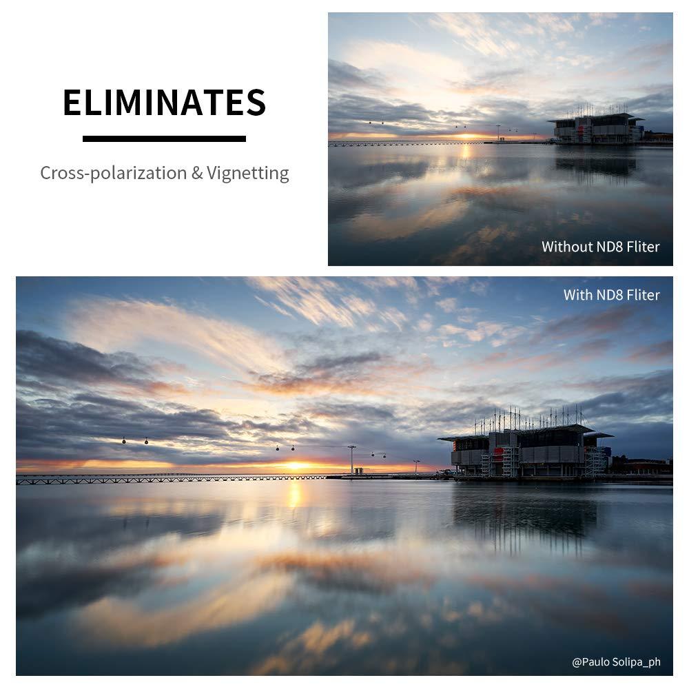 K&F Concept K&F Concept 49mm Fixed ND8 Filter for Camera Lens