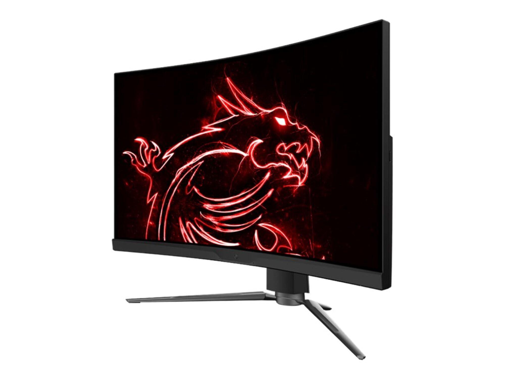 MSI MSI MPG ARTYMIS 273CQR QD, 27\" Gaming Monitor, 2560 x 1440 (QHD), VA with Quantum Dot Technology, 165Hz, FreeSync Premium Pro, HDR 400, HDMI, Displayport, USB C, Tilt, Swivel, Height Adjustable