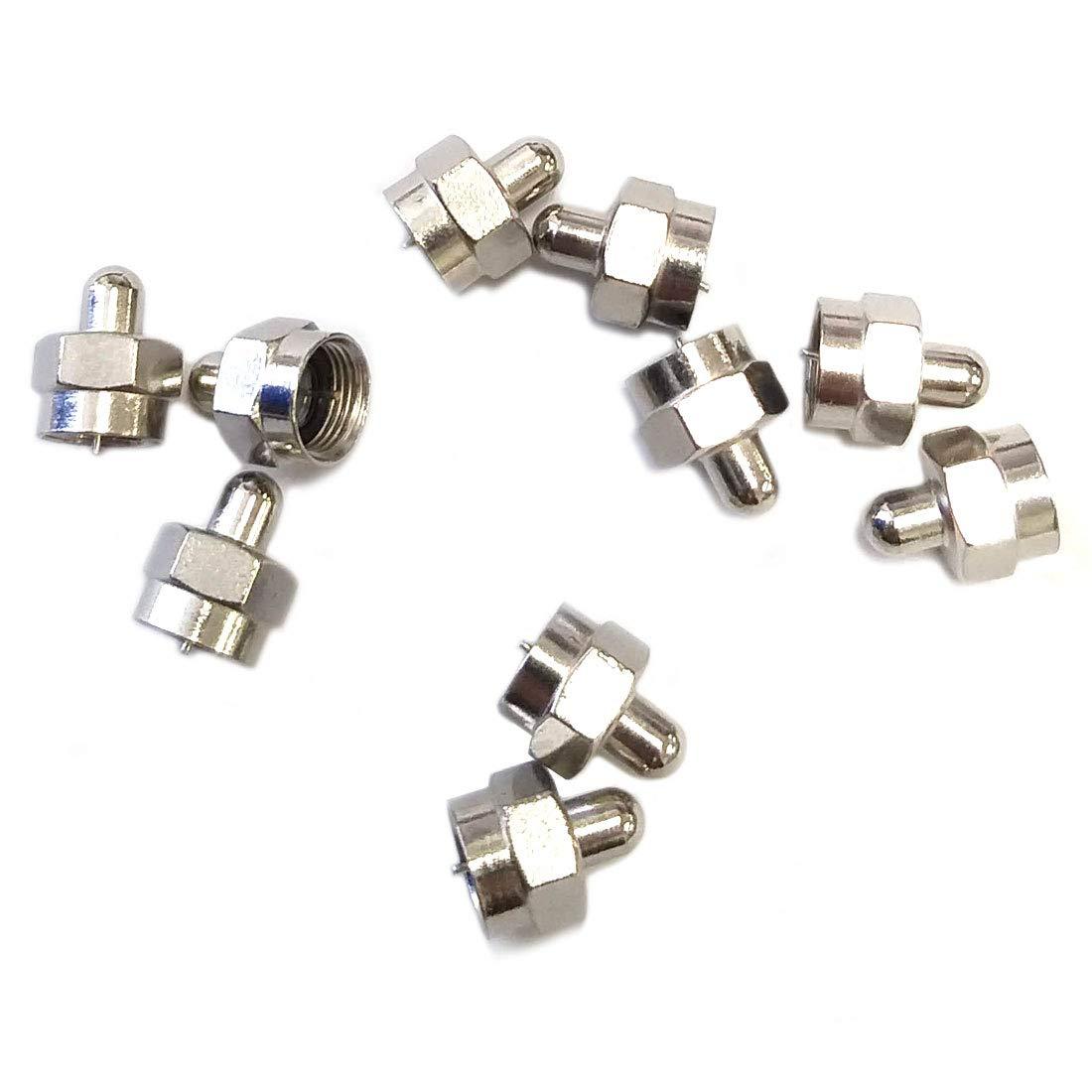 GARASANI 10 Pack Termination of a 75 Ohm Type F line, Commonly Found Type F Connector widely Used