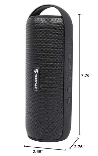 Rockville RockvilIe RPB25 Bluetooth Speaker for lphone/Android/Laptop w/USB+SD+Aux in+FM