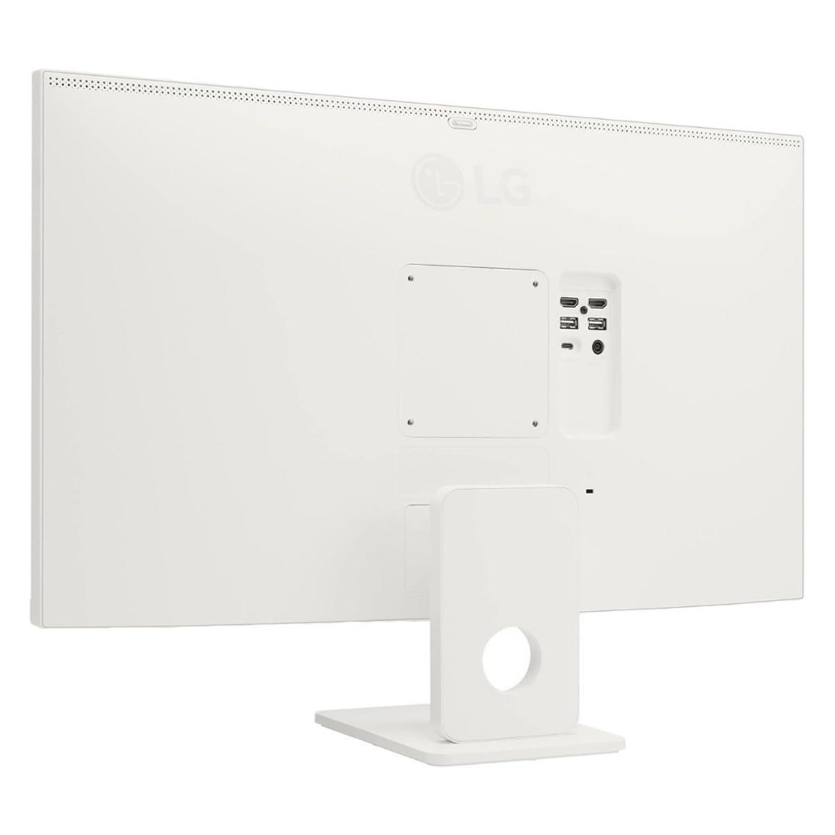LG LG MyView 27SR73U 27" 16:9 4K Ultra HD USB-C IPS LCD HDR Smart Monitor with WebOS, White
