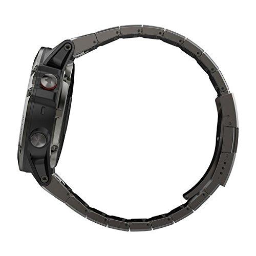 Garmin Garmin 010-01733-03 1.2" Fenix 5X Sapphire - Slate Gray with Metal Band (EMEA)